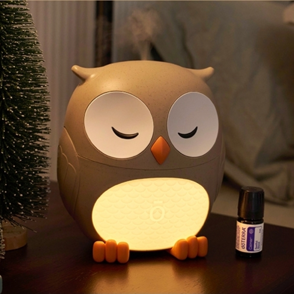 Doterra Owl Shaped Essential Oil Diffuser With Essential Oil Calmer
